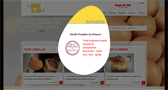 Desktop Screenshot of fermedupre.fr